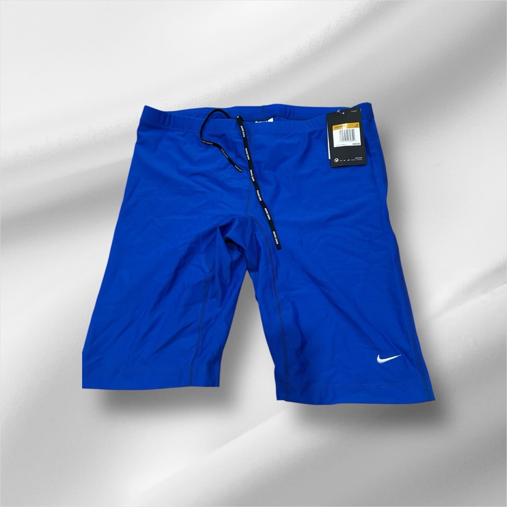 Nike Men’s Blue Swim Jammers - Performance Swimwear size 36